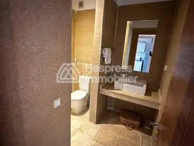 Furnished apartment with pool near Av M6 Ourika road