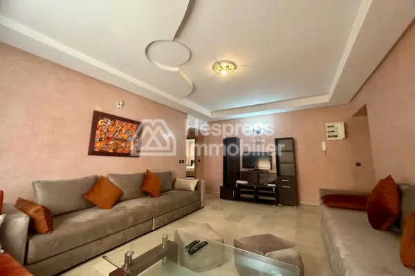 Furnished studio with 2 courtyards Gueliz near Kabir Hotel