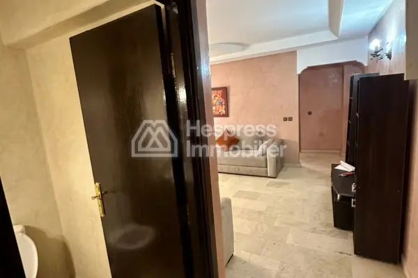 Furnished studio with 2 courtyards Gueliz near Kabir Hotel