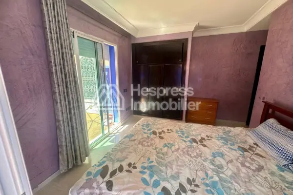Furnished studio with 2 courtyards Gueliz near Kabir Hotel
