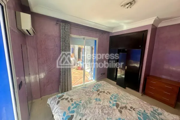 Furnished studio with 2 courtyards Gueliz near Kabir Hotel
