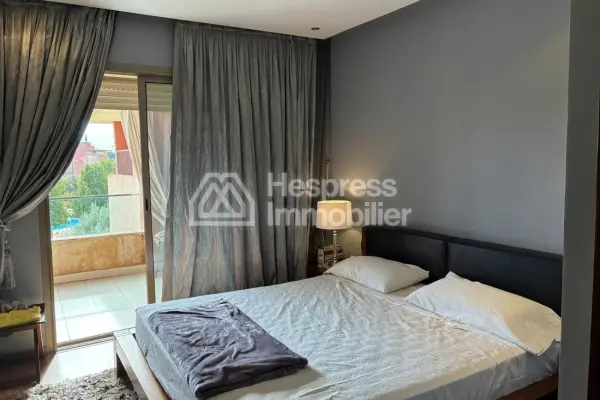 Appartement avec vue sur golf et atlas