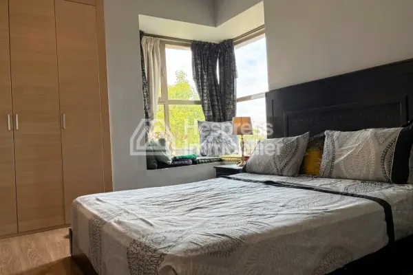 Appartement avec vue sur golf et atlas