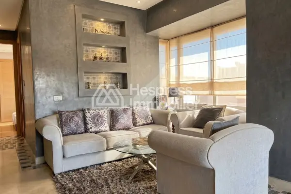 Appartement avec vue sur golf et atlas