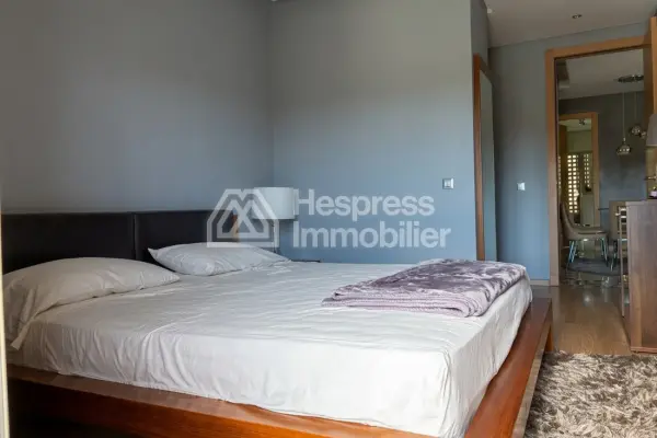Appartement avec vue sur golf et atlas