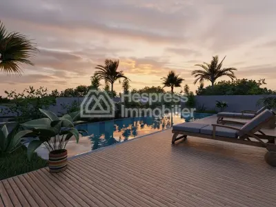 Modern residence with swimming pools in Marrakech