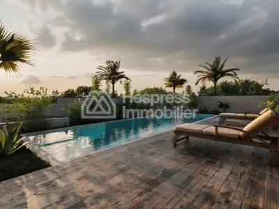 Modern residence with swimming pools in Marrakech