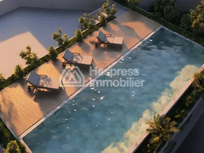 Modern residence with swimming pools in Marrakech
