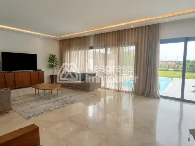 Exceptional villa with views of the Atlas Mountains