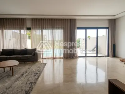 Exceptional villa with views of the Atlas Mountains