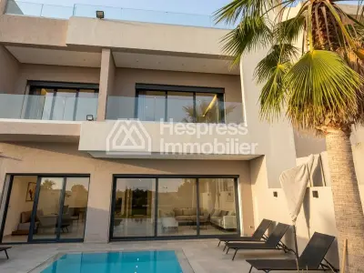 Exceptional villa with views of the Atlas Mountains