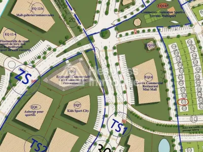 Land for sale on Route Casablanca. Total area 180 m²