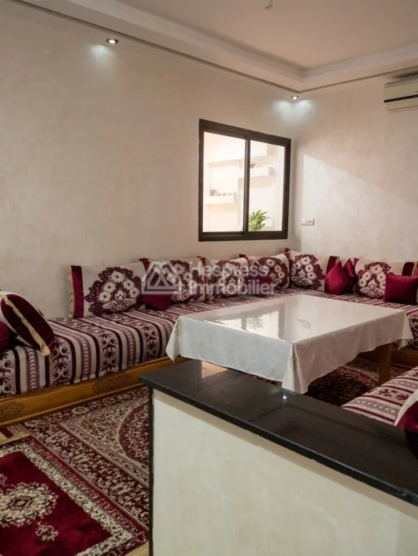 Location d'un appartement à Route de Safi. Surface de 58 m². Bien meublé
