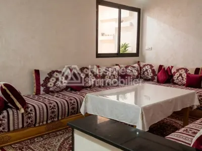 Location d'un appartement à Route de Safi. Surface de 58 m². Bien meublé