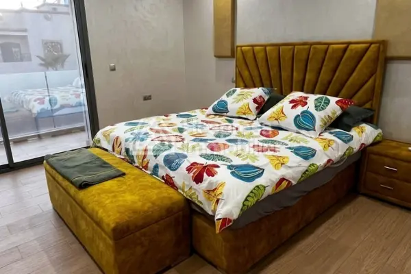 Villa de luxe à louer à Guéliz. 4 chambres agréables. Meublé