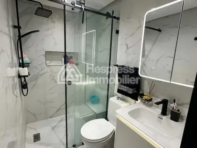 Superb apartment for rent in Gueliz . Comfortable 3 rooms. Furnished.