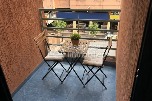 Superb apartment for rent in Gueliz . Comfortable 3 rooms. Furnished.