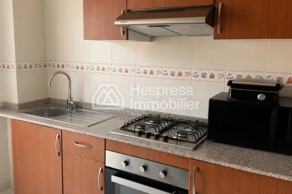 Superb apartment for rent in Gueliz . Comfortable 3 rooms. Furnished.