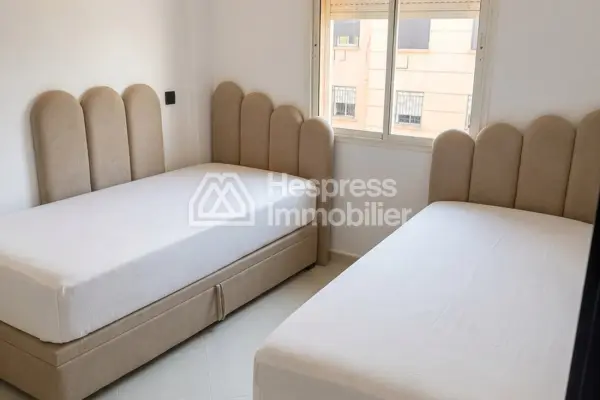 Superb apartment for rent in Gueliz . Comfortable 3 rooms. Furnished.