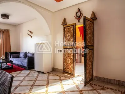 Luxury villa for rent on Route de Tahanaout. 6 comfortable rooms. Furnished.