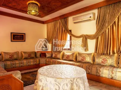 Luxury villa for rent on Route de Tahanaout. 6 comfortable rooms. Furnished.