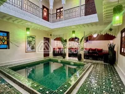 Beautiful riad for sale in Kennaria. Total area 170 m². Mountain views, central heating