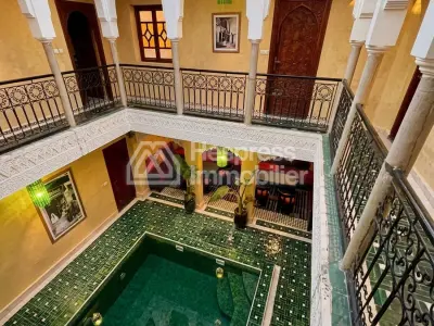 Beautiful riad for sale in Kennaria. Total area 170 m². Mountain views, central heating