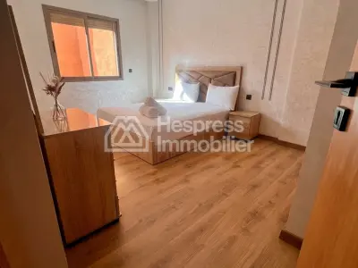 Location d'un appartement à Route Casablanca. 2 chambres agréables. Bien meublé