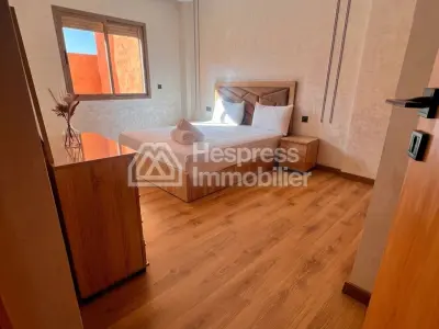 Location d'un appartement à Route Casablanca. 2 chambres agréables. Bien meublé