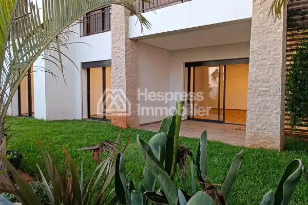 Premium ground floor apartment with garden at Dar Bouazza