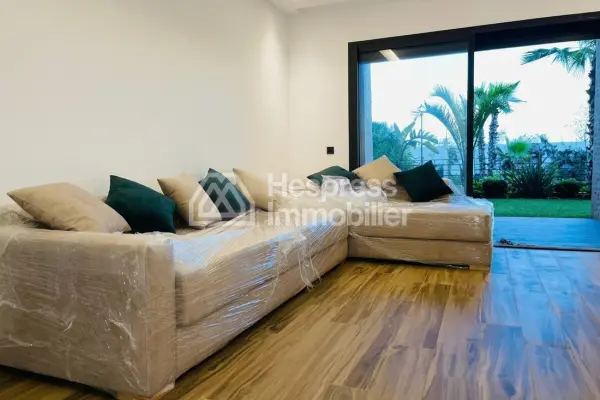 Premium ground floor apartment with garden at Dar Bouazza