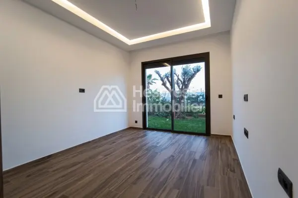 Premium ground floor apartment with garden at Dar Bouazza