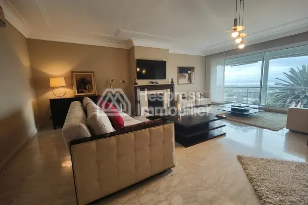 Magnifique 3 chambres Ain Diab vue mer