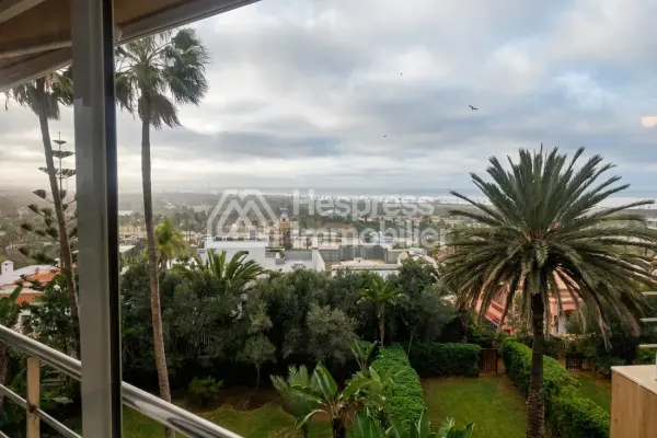 Magnifique 3 chambres Ain Diab vue mer