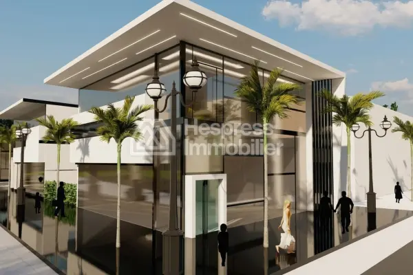 Commercial land with villa for sale in Tamaris, 400m²