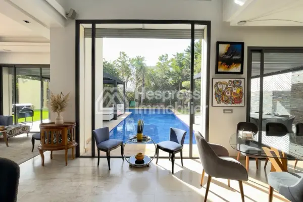Modern villa for sale with swimming pool Bouskoura 980m²