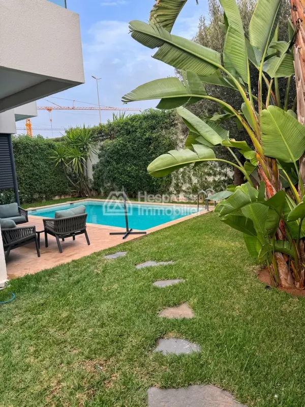 Luxury villa for rent in Aïn Diab . 330 m². Furnished.