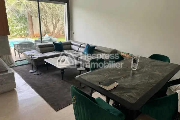 Luxury villa for rent in Aïn Diab . 330 m². Furnished.