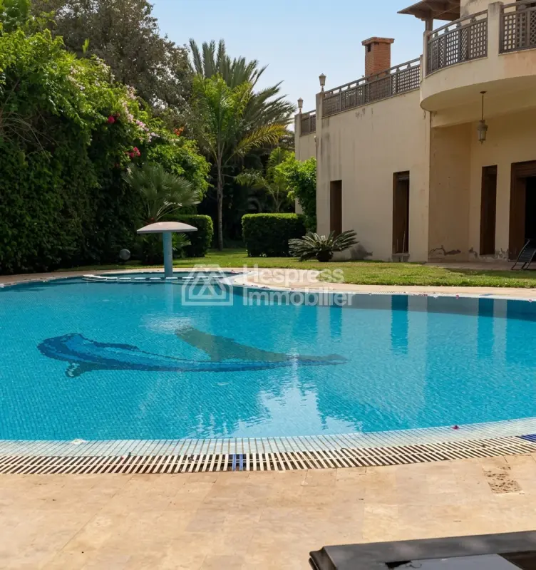 Vente magnifique villa à el Jadida 2445m2