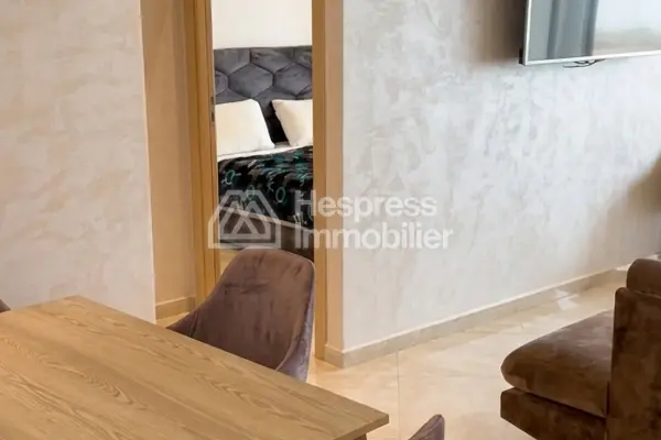 Vend appartement a sidi rahal. Surface 73 m². Belle terrasse vue jardin