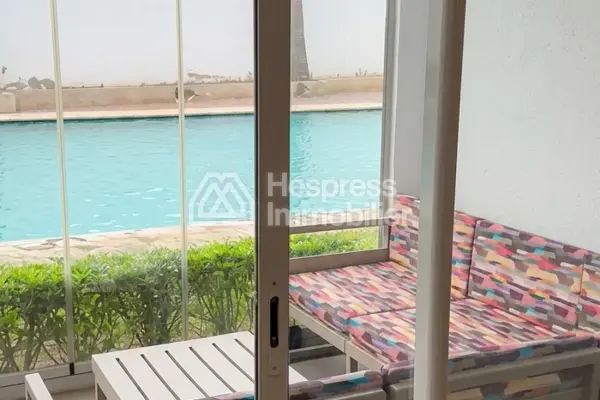 Vend appartement a sidi rahal. Surface 73 m². Belle terrasse vue jardin