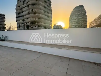 À Louer – App Vide avec Rooftop privatif CFC