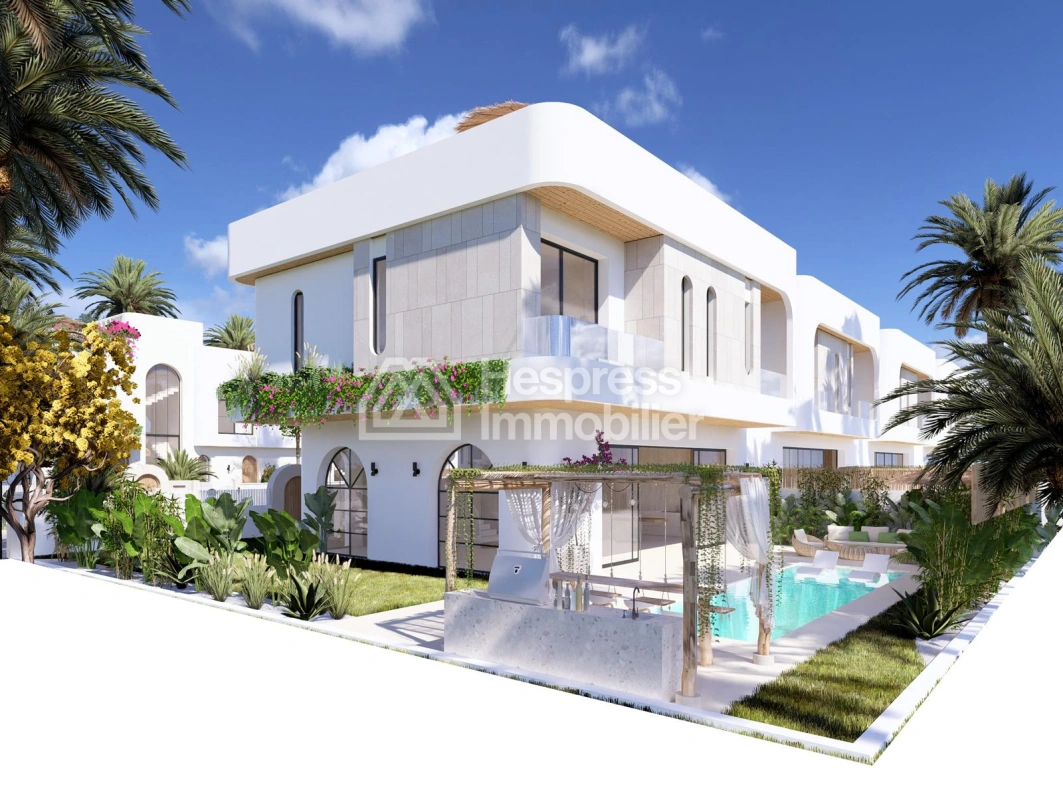 Vente Villas Route de Tahanaout