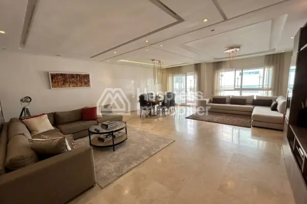 Location top appart meublé 3 ch terasse palmier