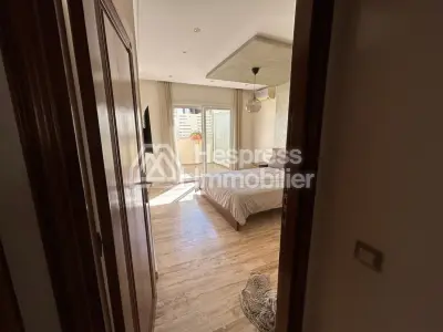 Location top appart meublé 3 ch terasse palmier