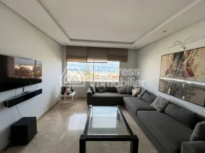 Furnished 3-bedroom apartment for rent with sea view Aïn Diab