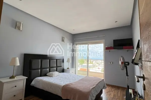 Furnished 3-bedroom apartment for rent with sea view Aïn Diab