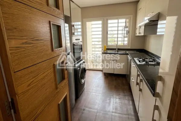 Furnished 3-bedroom apartment for rent with sea view Aïn Diab