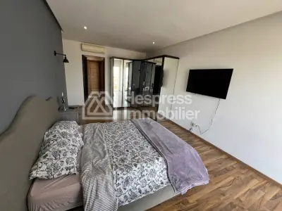 Furnished 3-bedroom apartment for rent with sea view Aïn Diab