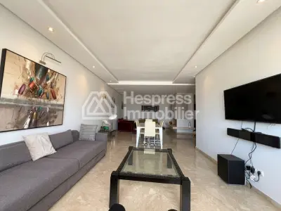 Furnished 3-bedroom apartment for rent with sea view Aïn Diab